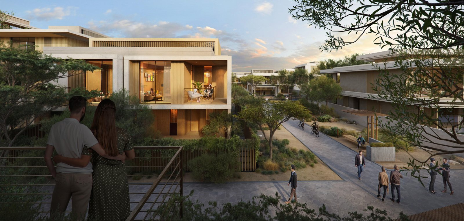 Explore Naseem Al Jurf Exclusive homes with unparalleled views and a tranquil environment, Bayn Villas by Ora